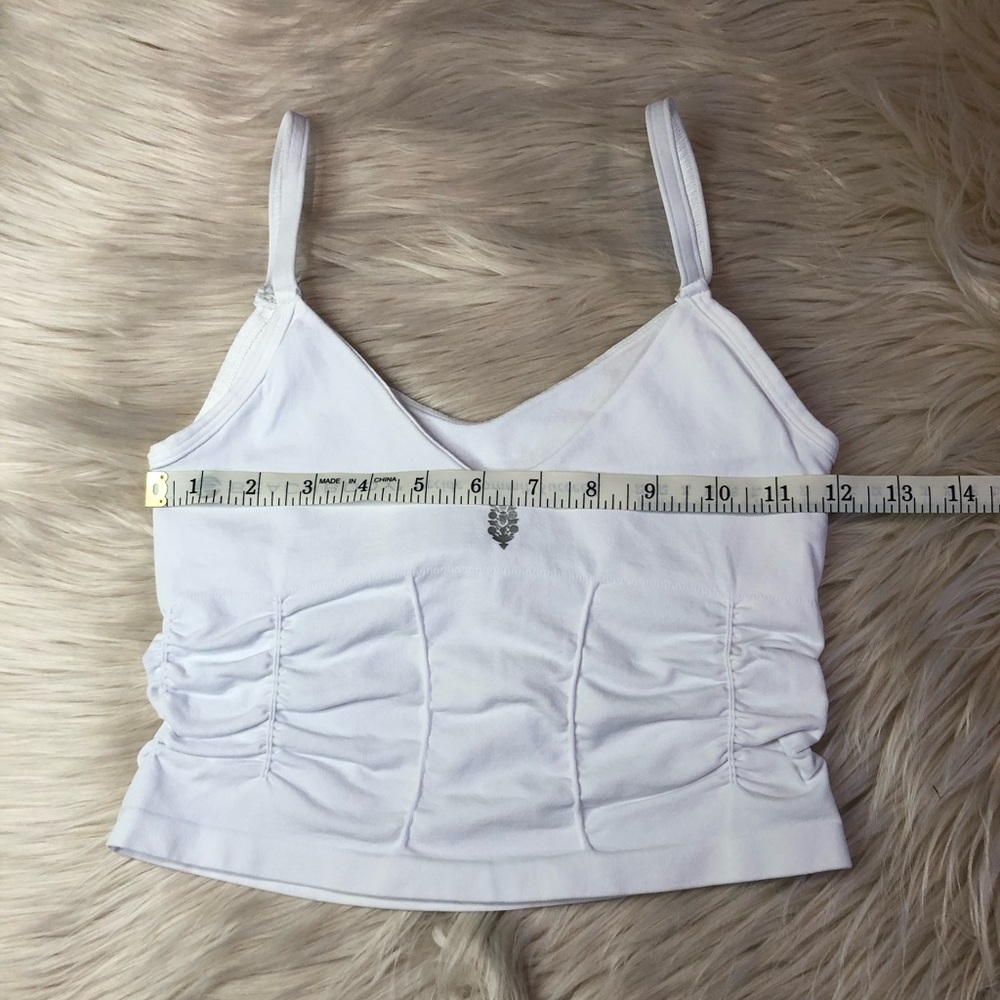 FREE PEOPLE BUNDLE Good Karma Ruched Top AND Tennis Shorts - Picture 3 of 13
